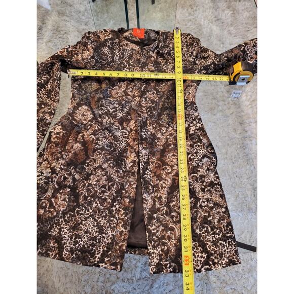 S'Styles Women's Multicolor Floral Polyester Long Sleeve Casual Jacket Blazer 46 - Picture 8 of 14